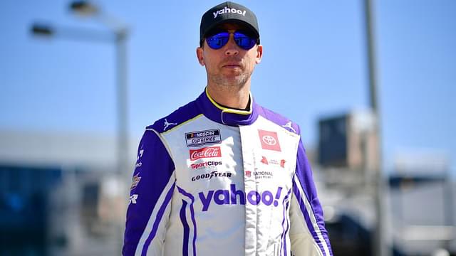 Denny Hamlin Pips Kyle Larson at Gateway to Take Back-to-Back Playoff Poles
