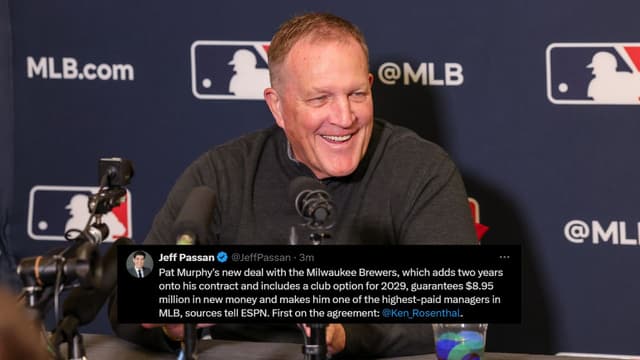 Pat Murphy’s Brewers Deal Guarantees $8.95M, Option For 2029