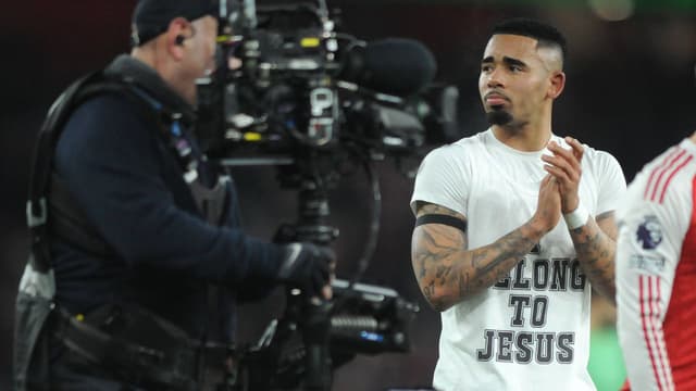 Gabriel Jesus Faces FA Scrutiny After ‘I Belong to Jesus’ Shirt Message