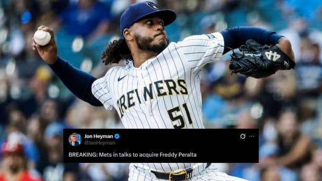 Freddy Peralta Trade Talks Heat Up Between Mets And Brewers