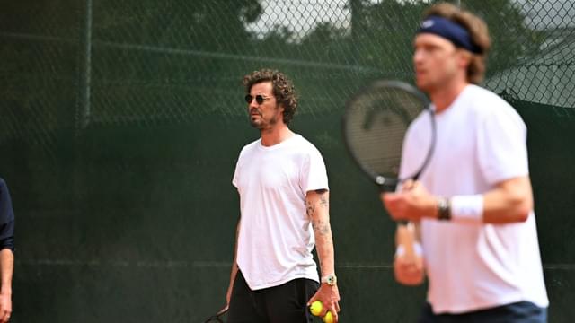 Fans Celebrate Marat Safin’s Surprise Appearance With Andrey Rublev at US Open