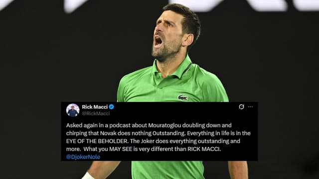Rick Macci Defends Novak Djokovic After Patrick Mouratoglou’s IG Stir