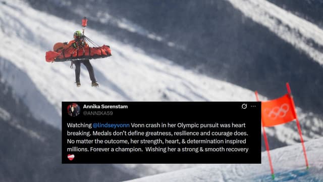 Annika Sorenstam Salutes Lindsey Vonn: 'Forever A Champion' After Crash
