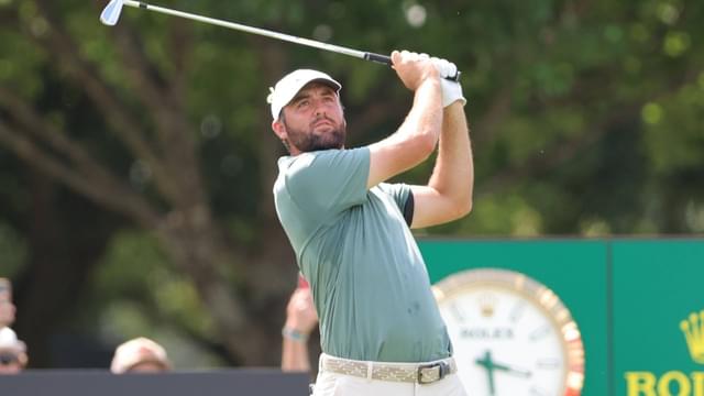 Scottie Scheffler Practices With Russell Henley and J.J. Spaun Before Ryder Cup