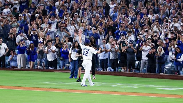Clayton Kershaw Honored With Retirement Tribute by Diamondbacks