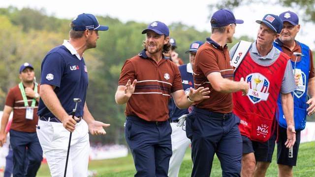 Justin Rose in Ryder Cup Flashpoint as Caddie Clash Erupts