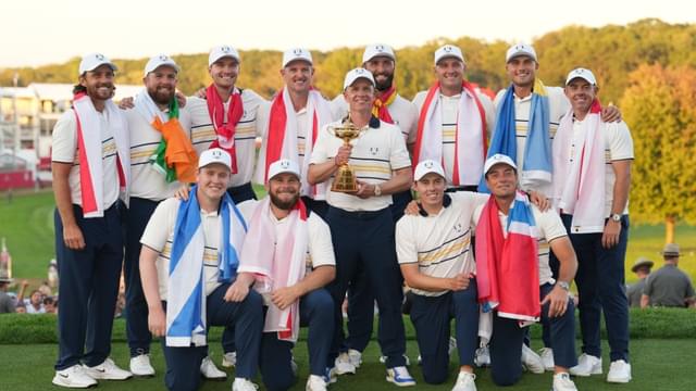 Team Europe Celebrate Ryder Cup Win With $310K Bar Tab