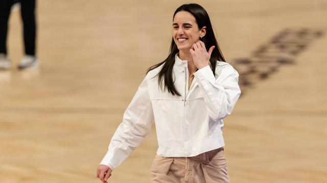 Caitlin Clark Cheers on Cubs During NLDS Game 5 Against Brewers