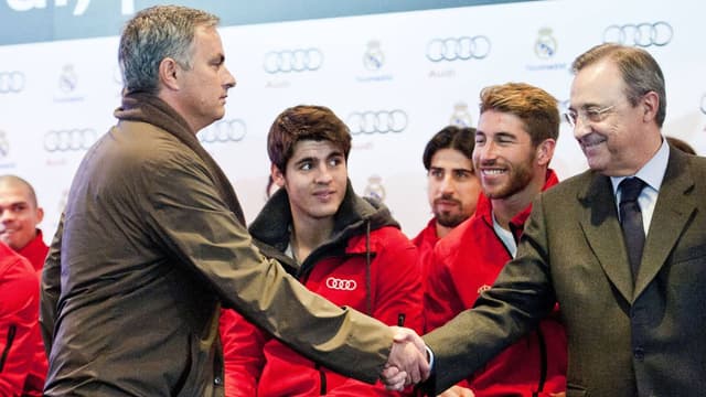 Florentino Perez Welcomes Jose Mourinho Back to Real Madrid