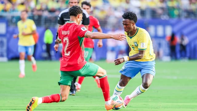 Brazil and Morocco Split Points After First-Half Fireworks