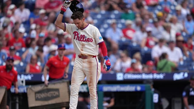 Trea Turner Exits Phillies Game After Leg HBP