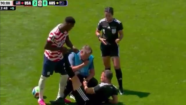 Collapsed Referee at USA-Australia Game Saved by Pickle Brine