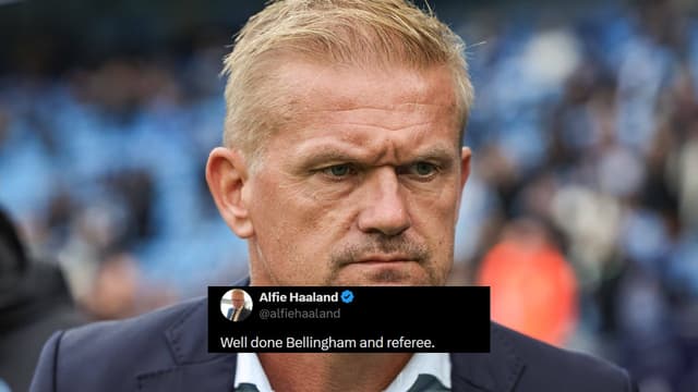 Erling Haaland's Father Takes Swipe At Referee After Norway Exit
