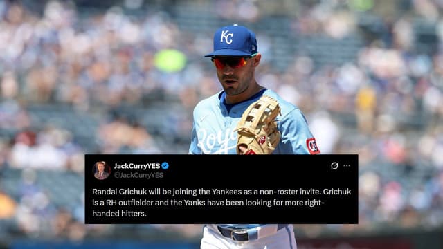 Randal Grichuk Joins Yankees As NRI, Fans Joke ‘Yankee Killer’ Switch