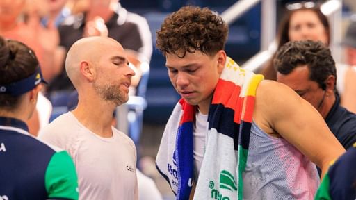 Adrian Mannarino Admits He Got ‘Lucky’ After Ben Shelton’s Shoulder Injury Retirement