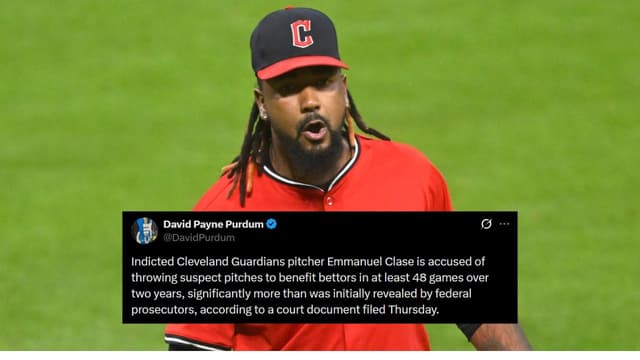 Court Filing: Emmanuel Clase Accused Of Suspect Pitches In 48 Games