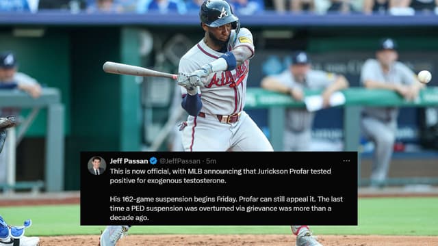 MLB Hands Jurickson Profar 162-Game Ban After Positive Testosterone Test