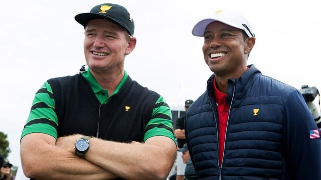 Ernie Els Challenges Tiger Woods to Join Champions Tour: ‘Beat Us Again…If You Can’