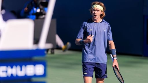 Andrey Rublev Slams $3,000 US Open Fine for Swearing