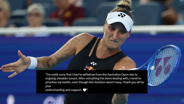 Marketa Vondrousova Withdraws From Australian Open With a Message