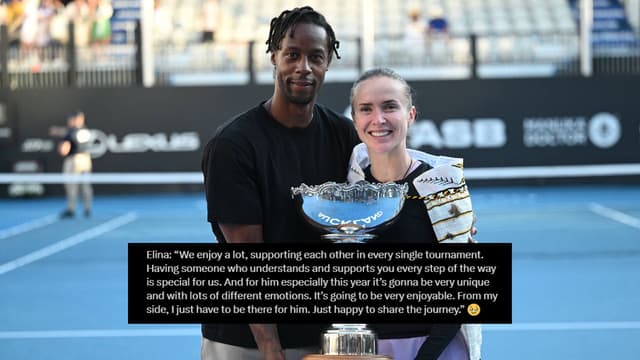 Elina Svitolina Embraces Gael Monfils’ ‘Final Season’ at Australian Open