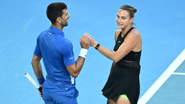 Aryna Sabalenka Jokes She Deserves Credit If Novak Djokovic Wins Shanghai