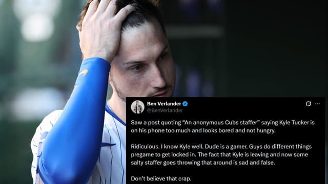 Ben Verlander Dismisses ‘Sad And False’ Kyle Tucker Phone Claim