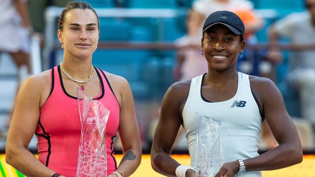 Coco Gauff Shouts Out Dolphins in Miami Final Speech After Sabalenka Loss