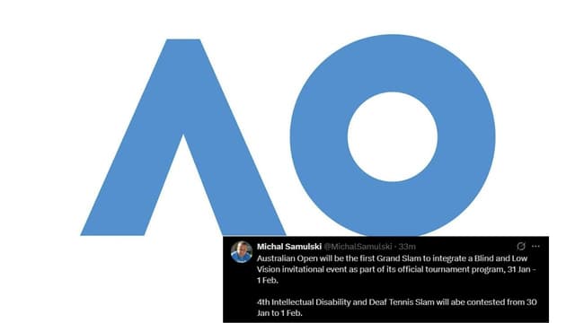 Australian Open Adds Blind, Low-Vision Event to Official Program