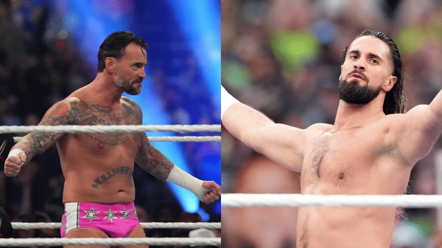 CM Punk Tries to Attack Seth Rollins With Steel Chair After WWE RAW Main Event