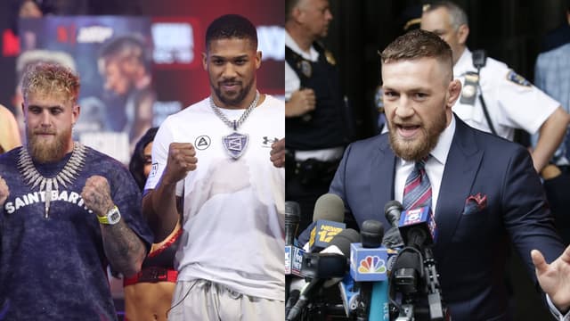 Conor Mcgregor Teases $5 Million Wager, Backs Anthony Joshua to KO Jake in 60 Seconds 