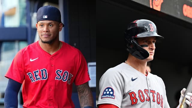 Roman Anthony, Ceddanne Rafaela Collide Chasing Fly Ball