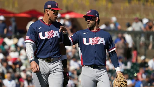 Bryce Harper Calls Playing With Aaron Judge a ‘Privilege’ on Team USA