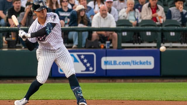 Anthony Volpe Stays Hot In Rehab, Extends Hit Streak With Smooth Swing