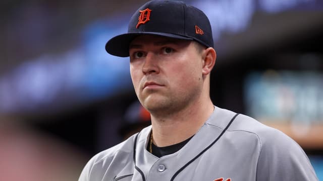 Tigers Ace Tarik Skubal Back Throwing Off Mound