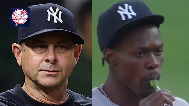 Aaron Boone Takes Issue With Jazz Chisholm Jr.’s Lollipop