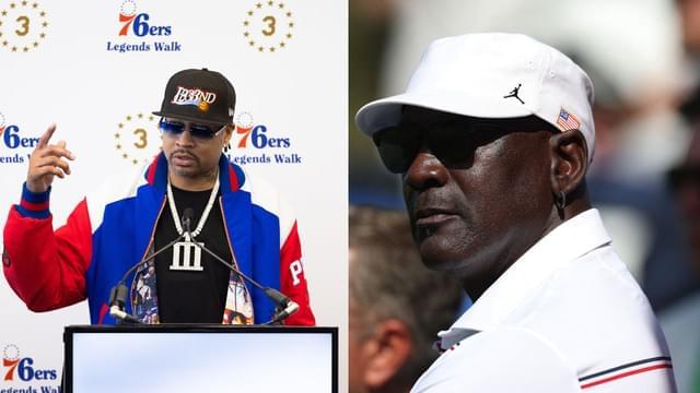 Allen Iverson Recalls Being Starstruck by Michael Jordan