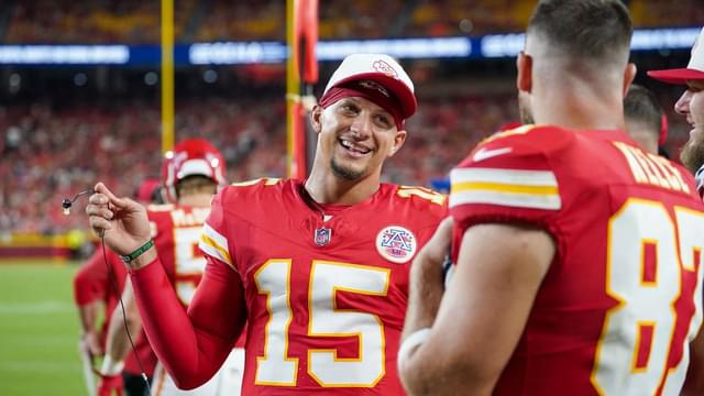 Patrick Mahomes Rings in 30th Early With Travis Kelce After Eagles Loss