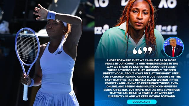 Coco Gauff Calls For ‘Peace’ And ‘Kindness’ When Asked About Trump's 2nd Term