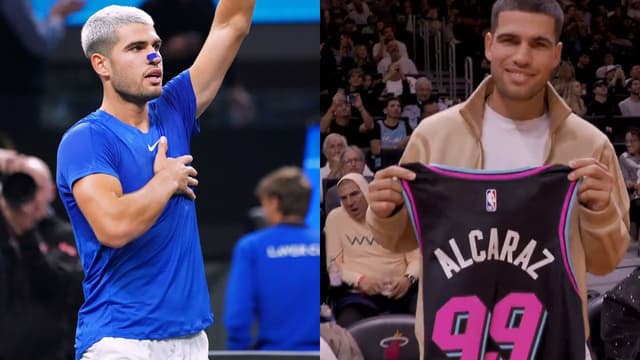 Carlos Alcaraz Dubbed Miami Heat’s ‘New Shooting Guard’ Courtside In Florida