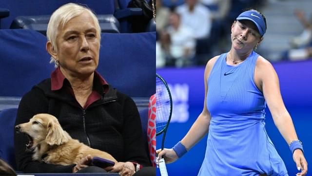 Martina Navratilova Urges Amanda Anisimova to ‘Be Nicer’ to Herself After US Open Loss
