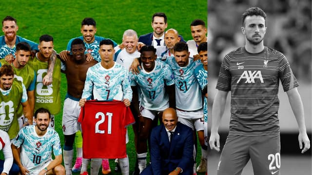 Cristiano Ronaldo & Co. Honor Diogo Jota After Round of 32 Win