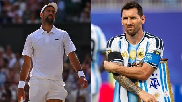 Novak Djokovic Aims Sly Dig at Lionel Messi