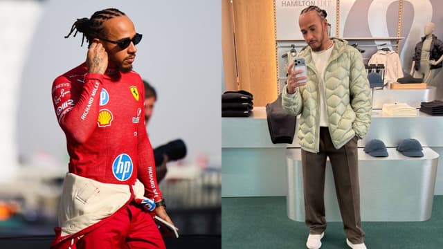 Lewis Hamilton Breaks ‘No Phone’ Winter Promise With Lululemon Post