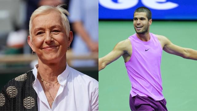 Martina Navratilova Hails Carlos Alcaraz’s Serving After US Open Win