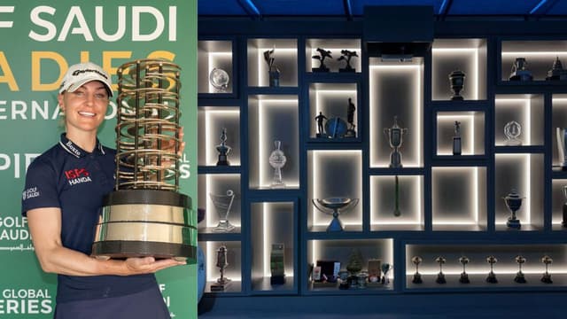 Charley Hull ‘Copies’ Justin Rose’s Trophy Case After Saudi Win