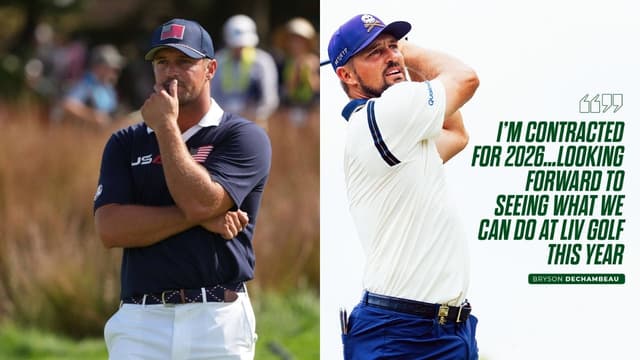 Bryson DeChambeau Locks In LIV Future for 2026