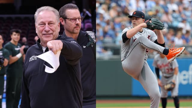 Tom Izzo Jokes Spartans Should ‘Hug and Kiss’ Tarik Skubal to Keep Him in Detroit