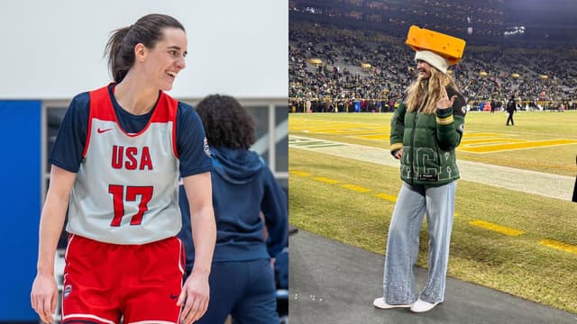 Nelly Korda Rocks Custom Cheesehead at Packers Game After Caitlin Clark Tease