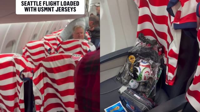 American Airlines Surprises Fans With USMNT Jerseys